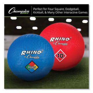 Champion Sports Playground Ball Set, Multi-Size, Multi-Color, Nylon, 14/Set (CSIUPGSET1)