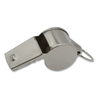 Champion Sports Sports Whistle, Medium Weight, Metal, Silver (CSI501)