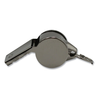 Champion Sports Sports Whistle, Medium Weight, Metal, Silver (CSI501)