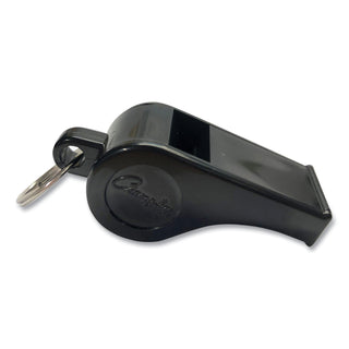 Champion Sports Sports Whistle, Medium Weight, Plastic, Black (CSI601)