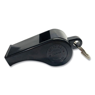 Champion Sports Sports Whistle, Medium Weight, Plastic, Black (CSI601)