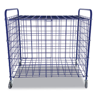 Champion Sports Lockable Ball Storage Cart, 24-Ball Capacity, 37w x 22d x 20h, Black (CSILFX)