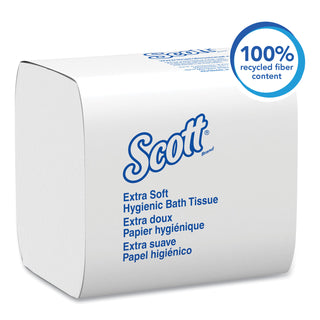 Scott® Hygienic Bath Tissue, Septic Safe, 2-Ply, White, 250/Pack, 36 Packs/Carton (KIM48280)