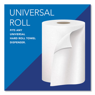 Scott® Essential High Capacity Hard Roll Towel, 1.5" Core 8 x 1000ft, White,12 Rolls/CT (KCC01000)