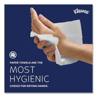 Kleenex® Multifold Paper Towels (02046), Absorbent, White, 8 Packs / Convenience Case, 150 Multifold Paper Towels / Pack, 1,200 Towels / Case (KIM02046)