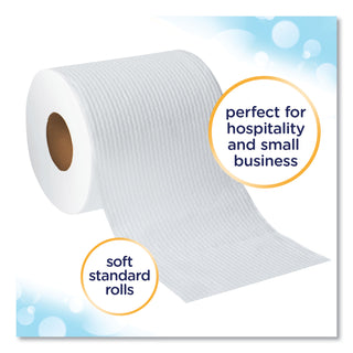 Cottonelle® Clean Care Bathroom Tissue, Septic Safe, 1-Ply, White, 170 Sheets/Roll, 48 Rolls/Carton (KIM12456)