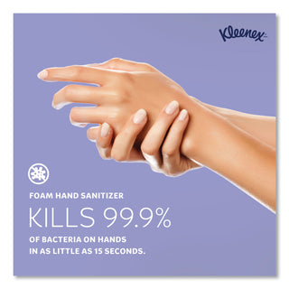 Scott® Super Moisturizing Foam Hand Sanitizer, 1,200 mL Cassette, Unscented, 2/Carton (KIM34643)
