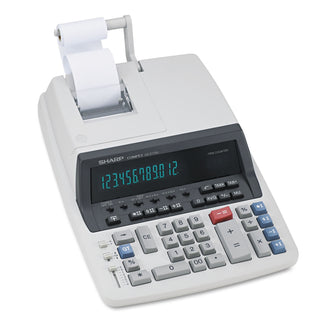 Sharp® QS-2770H Two-Color Ribbon Printing Calculator, Black/Red Print, 4.8 Lines/Sec (SHRQS2770H)