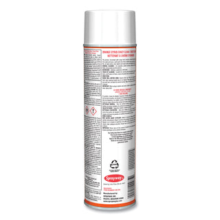Sprayway® Orange Citrus Crazy Clean, Orange Scent, 19 oz Aerosol Spray, Dozen (CGC985)