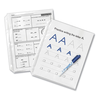 Avery® Quick Top & Side Loading Sheet Protectors, Letter, Non-Glare, 50/Box (AVEQL119G50)