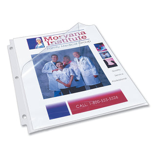 Avery® Quick Top & Side Loading Sheet Protectors, Letter, Non-Glare, 50/Box (AVEQL119G50)