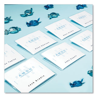 Avery® Clip-Style Name Badge Holder with Laser/Inkjet Insert, Top Load, 4 x 3, White, 100/Box (AVE74541)