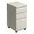 Alera® Three-Drawer Metal Pedestal File with Full-Length Pull, 14.96w x 19.29d x 27.75h, Putty (ALEPBBBFPY)