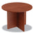 Alera® Valencia Round Conference Table w/Legs, 29 1/2h x 42 dia., Medium Cherry (ALEVA7142MC)