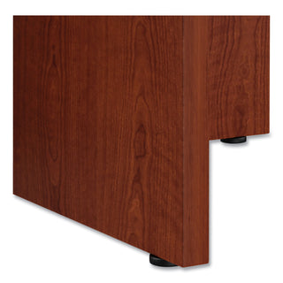 Alera® Valencia Round Conference Table w/Legs, 29 1/2h x 42 dia., Medium Cherry (ALEVA7142MC)