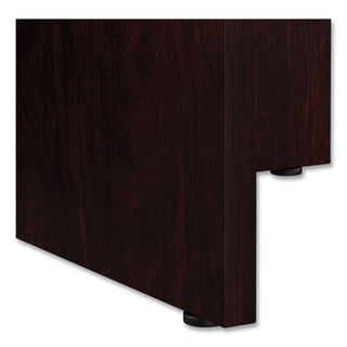 Alera® Valencia Round Conference Table w/Legs, 29 1/2h x 42 dia., Mahogany (ALEVA7142MY)