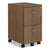 Alera® Valencia Series Mobile File/File Pedestal, 15.38w x 20d x 26.63h, Modern Walnut (ALEVA582816WA)