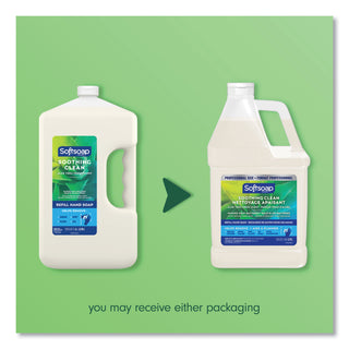Softsoap® Liquid Hand Soap Refill with Aloe, Aloe Vera Fresh Scent, 1 gal Refill Bottle, 4/Carton (CPC61036483CT)