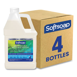 Softsoap® Liquid Hand Soap Refill with Aloe, Aloe Vera Fresh Scent, 1 gal Refill Bottle, 4/Carton (CPC61036483CT)