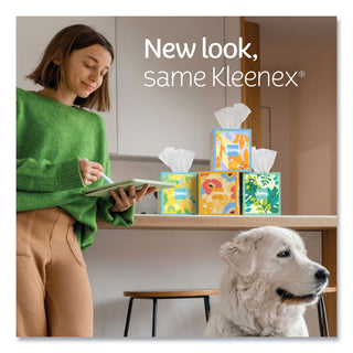 Kleenex® Lotion Facial Tissue, 3-Ply, White, 60 Sheets/Box, 27 Boxes/Carton (KCC54271CT)
