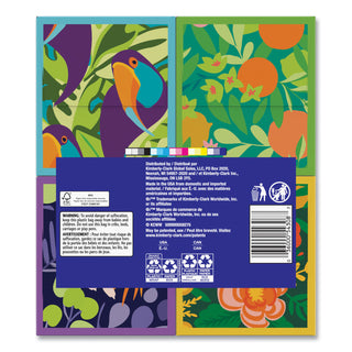 Kleenex® Ultra Soft Facial Tissue, 3-Ply, White, 60 Sheets/Box, 4 Boxes/Pack, 3 Packs/Carton (KCC54308CT)