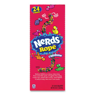 Nestlé® Nerds Rope Candy, Fruity, 0.92 oz Individually Wrapped, 24/Carton (GRR22002136)