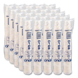 SOLO® Paper Water Cups, 5 oz., Cold, Meridian Design, Multicolored, 100/Sleeve, 25 Sleeves/Carton (SCC52MD)