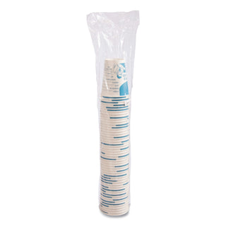 SOLO® Paper Specimen Cups, 8 oz, Blue/White, 20/Carton (SCCSC378)