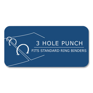 Roaring Spring® Filler Paper, 3-Hole, 8.5 x 11, College Rule, 100 Sheets/Pack, 24 Packs/Carton (ROA13986CS)