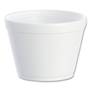 Dart® Foam Containers,16oz, White, 25/Bag, 20 Bags/Carton (16MJ32DART)