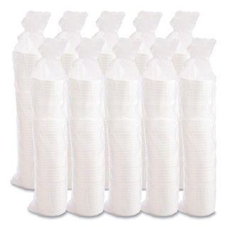 Dart® Vented Foam Lids, Fits 6-32oz Cups, White, 500/Carton (DCC20RL)