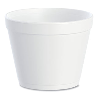 Dart® Foam Containers, Foam, 24oz, White, 25/Bag, 20 Bags/Carton (24MJ48DART)