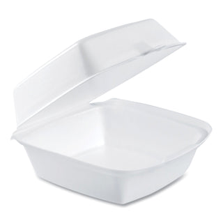Dart® Carryout Food Containers, Foam, 1-Comp, 5 7/8 x 6 x 3, White, 500/Carton (60HT1DART)