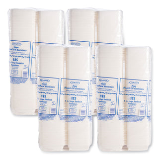 Dart® Carryout Food Containers, Foam, 1-Comp, 5 7/8 x 6 x 3, White, 500/Carton (60HT1DART)