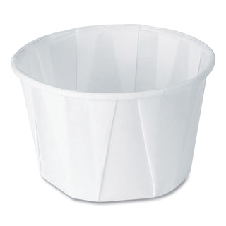 SOLO® Paper Portion Cups, 2oz, White, 250/Bag, 20 Bags/Carton (SCC200) (SCC200)