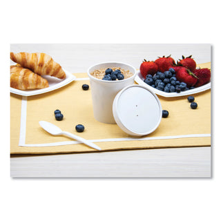 SOLO® Flexstyle Double Poly Paper Containers, 16oz, Symphony, 25/Pack, 10 Packs/Carton (SCCKHB16ASYM)