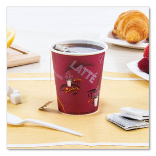 SOLO® Bistro Design Hot Drink Cups, Paper, 10oz, 50/Pack (SLO370SIPK)