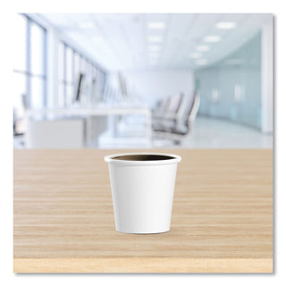 SOLO® Polycoated Hot Paper Cups, 4 oz, White (SCC374W-2050)