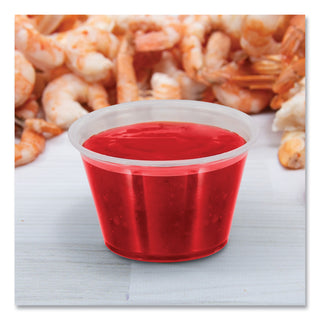 Dart® Conex Complements Portion/Medicine Cups, 4oz, Clear, 125/Bag, 20 Bags/Carton (DCC400PC)