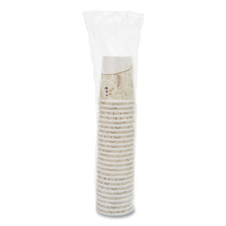 SOLO® Flexstyle Double Poly Paper Containers, 32oz, Symphony Design, 500/Carton (SCCH4325SYM)