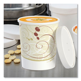 SOLO® Flexstyle Double Poly Food Combo Packs, Symphony, 32oz, 25/Pack, 10 Packs/Carton (SCCKHB32ASYM) (SCCKHB32ASYM)
