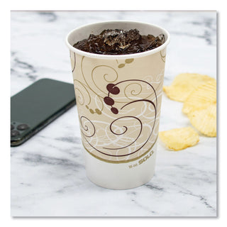 SOLO® Paper Cold Cups, 16 oz., Symphony Design, 50/Bag (SCCRP16PSYM)