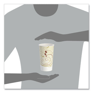 SOLO® Paper Cold Cups, 16 oz., Symphony Design, 50/Bag (SCCRP16PSYM)