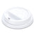 SOLO® Traveler Cappuccino Style Dome Lid, Fits 10oz Cups, White, 100/Pack, 10 Packs/Carton (SCCTL31R2)