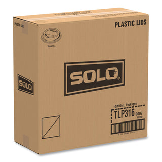 SOLO® TLP316 Traveler Drink-Thru Lids for 12 and 16 Ounce Meridian Hot Drink Cups (SLOTLP316)
