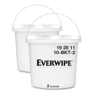 Everwipe™ High Volume Wet Wipe Centerpull Resealable Bucket , 12 x 12 x 12, White, 2/Carton (TRK192811)