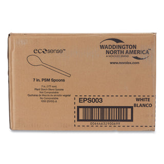 WNA Comet Plant Starch Spoon - 7", 50/Pack, 20 Pack/Carton (WNAEPS003CT)