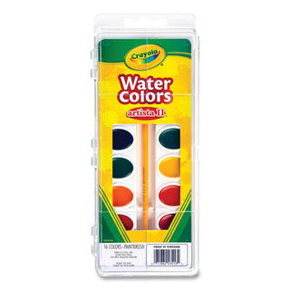 Crayola® Watercolor Mixing Set, 7 Assorted Colors, Palette Tray (CYO530081)