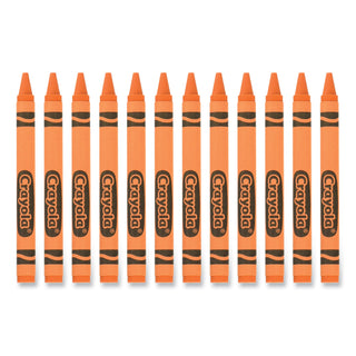 Crayola® Bulk Crayons, 24/PK, Orange (CYO520836036)