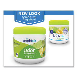 BRIGHT Air® Super Odor Eliminator, Zesty Lemon and Lime, 14 oz, 6/Carton (BRI900248)